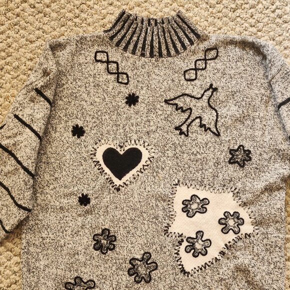 LAUREL Sweater Women's Size 40 Made In Italy( US Size 10) - Picture 2 of 11